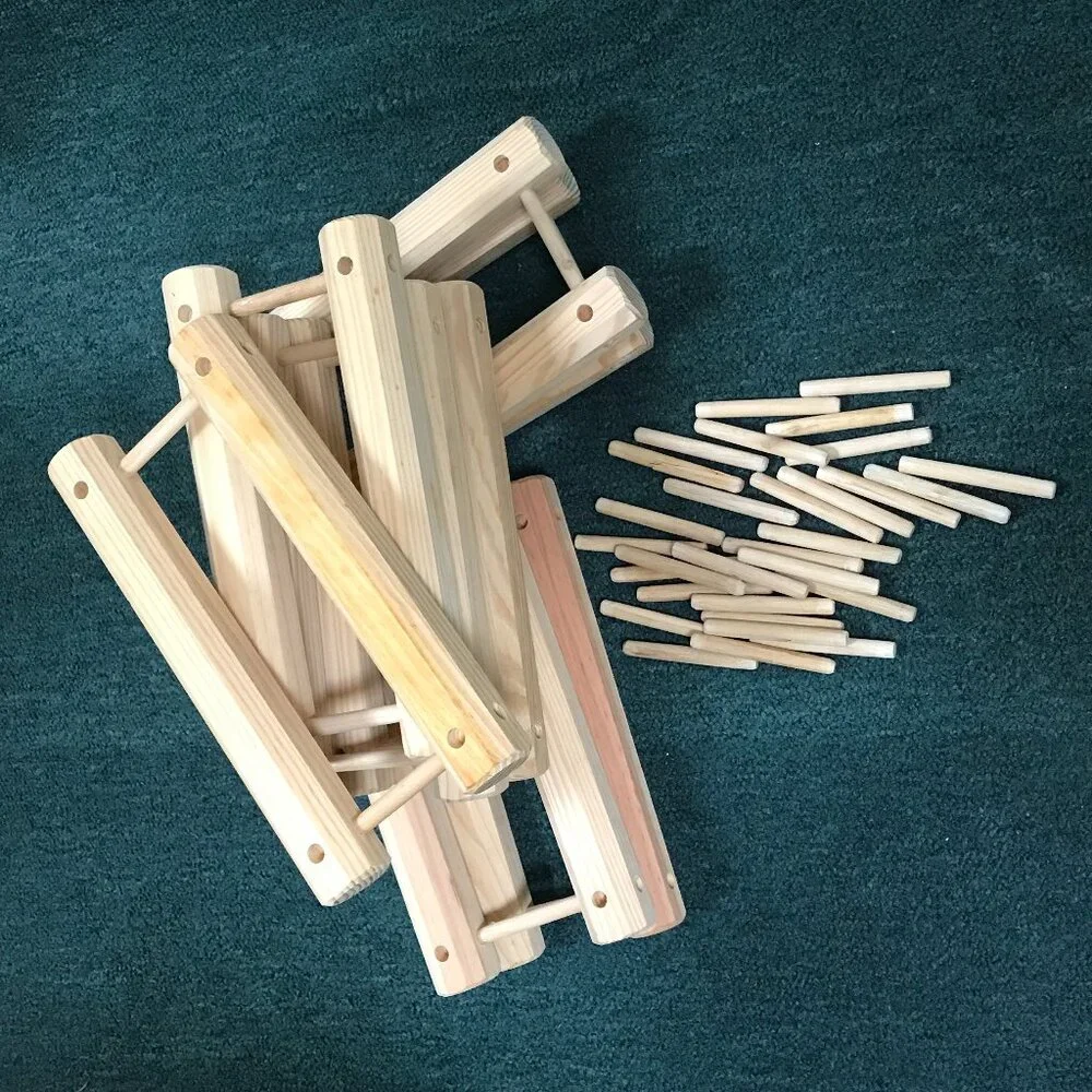 Hardwood Wine Rack Natural - Picture 7 of 7